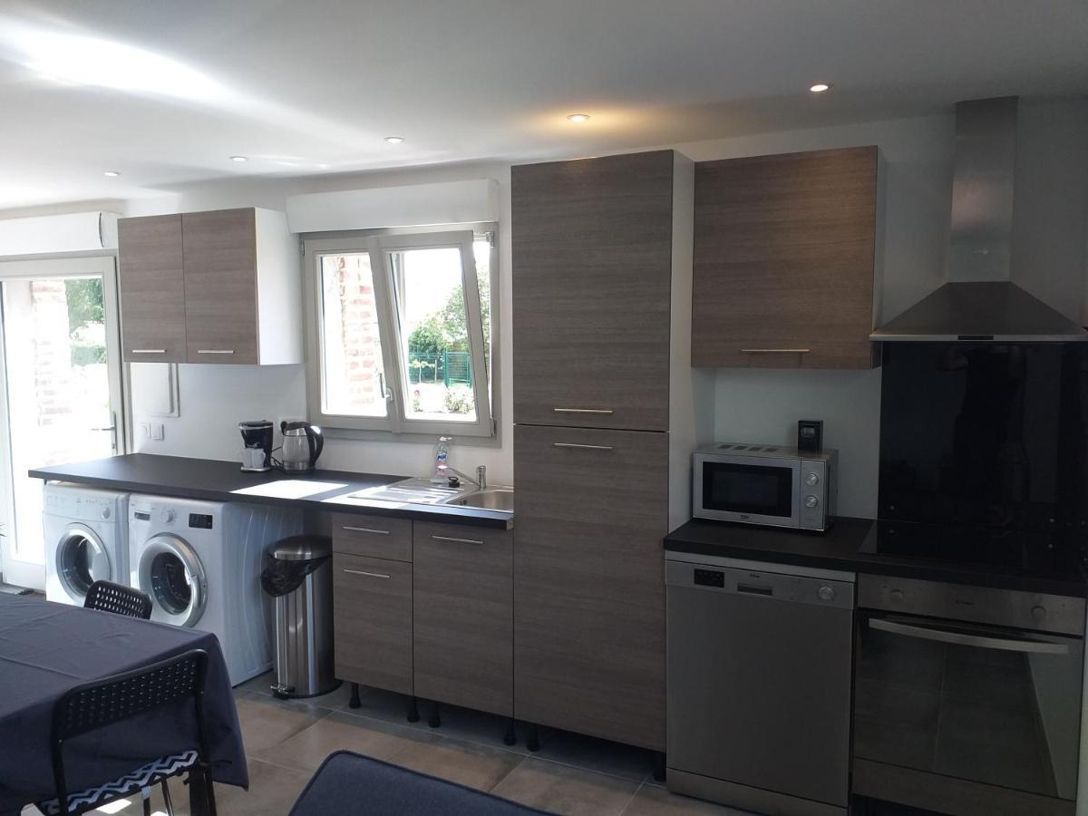 Les Embruns 2- Criel Sur Mer- Plage Villa Bagian luar foto